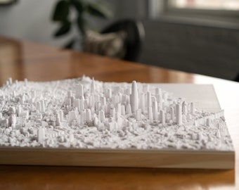 São Francisco | Cidade impressa em 3D, 41 cm