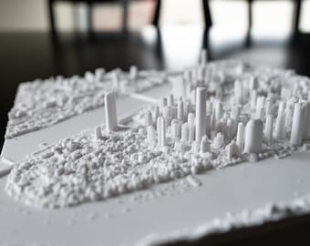 Brisbane | 3D Printed City, 8"/20cm