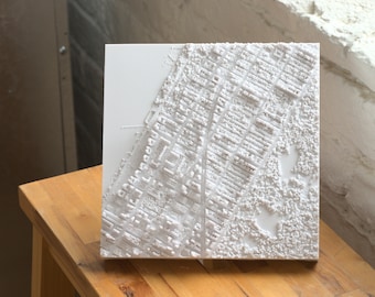 Upper West Side de Nova York | Cidade impressa em 3D, 20 cm