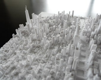 Chicago | 3D Printed City, 12"/30cm