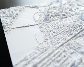 Boston | 3D Printed City, 16"/41cm