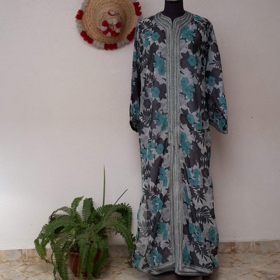 Moroccan Kaftan,Vintage Moroccan Luxury Caftan Kaf