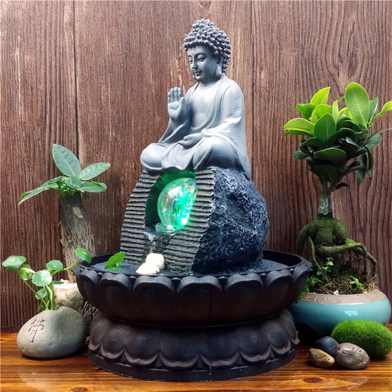 Image of Buddha Crystal Water Fountain