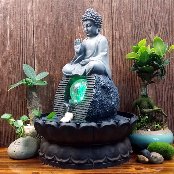 Image of Buddha Crystal Water Fountain
