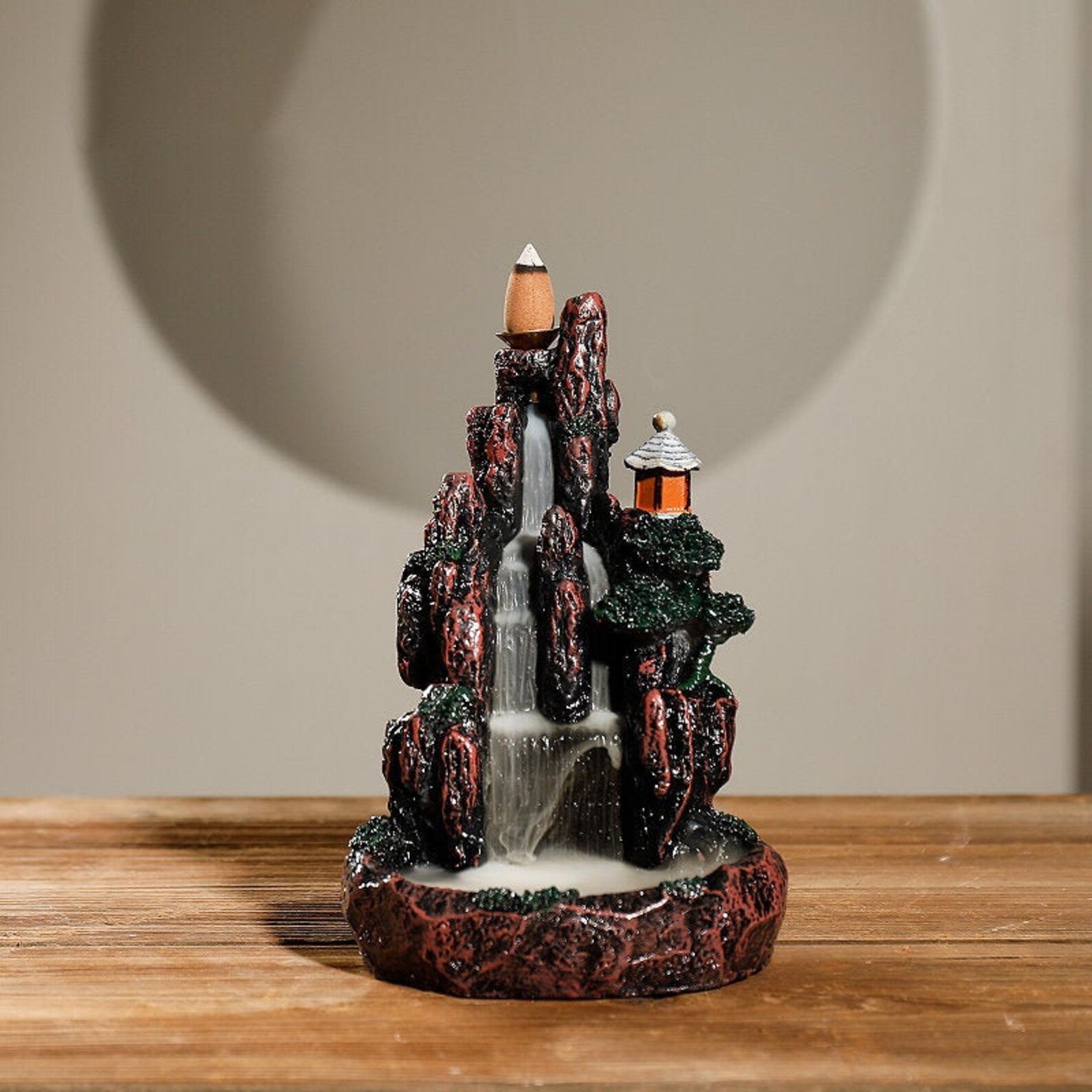 Fontaine Brûleur Cône Encens Zen En Céramique pour Intérieur Etsy