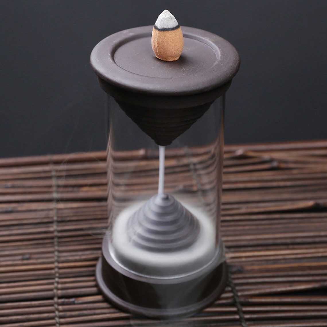 Fountain Burner Cone Incense Zen Ceramics for Handmade Etsy