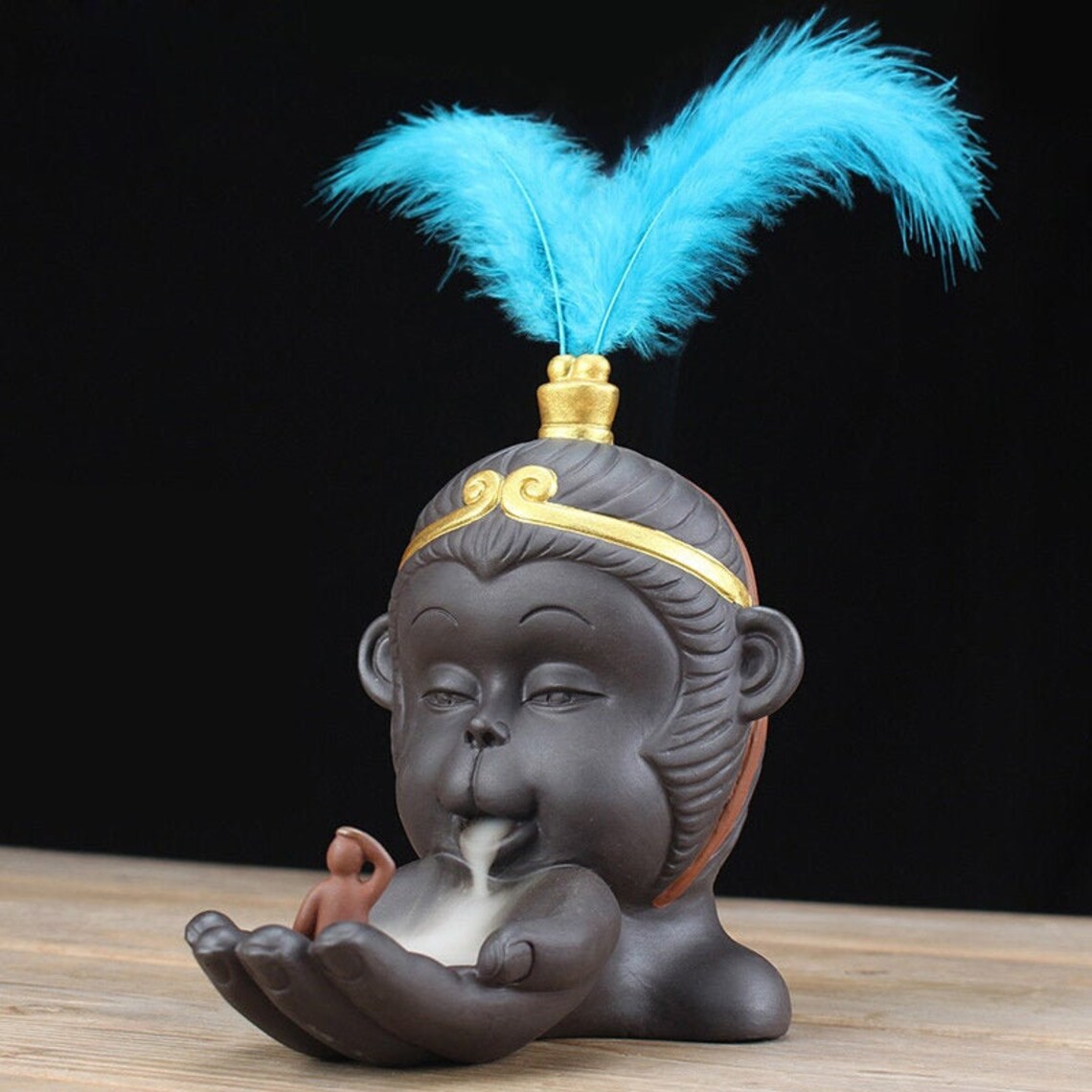 Fountain Burner Cone Incense Zen Ceramics for Handmade Etsy