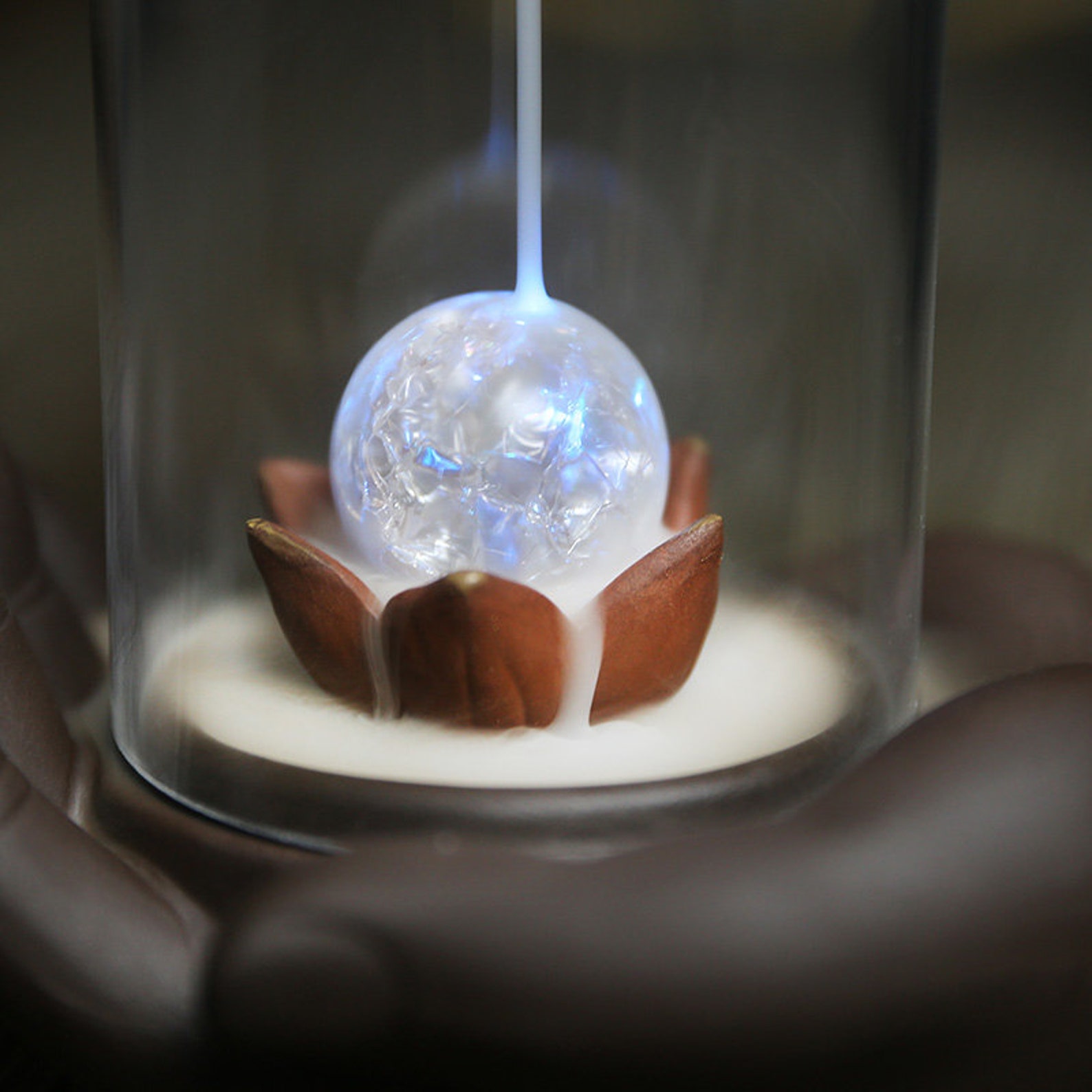 Fountain Burner Cone Incense Ceramic Zen Ball for Handmade Etsy