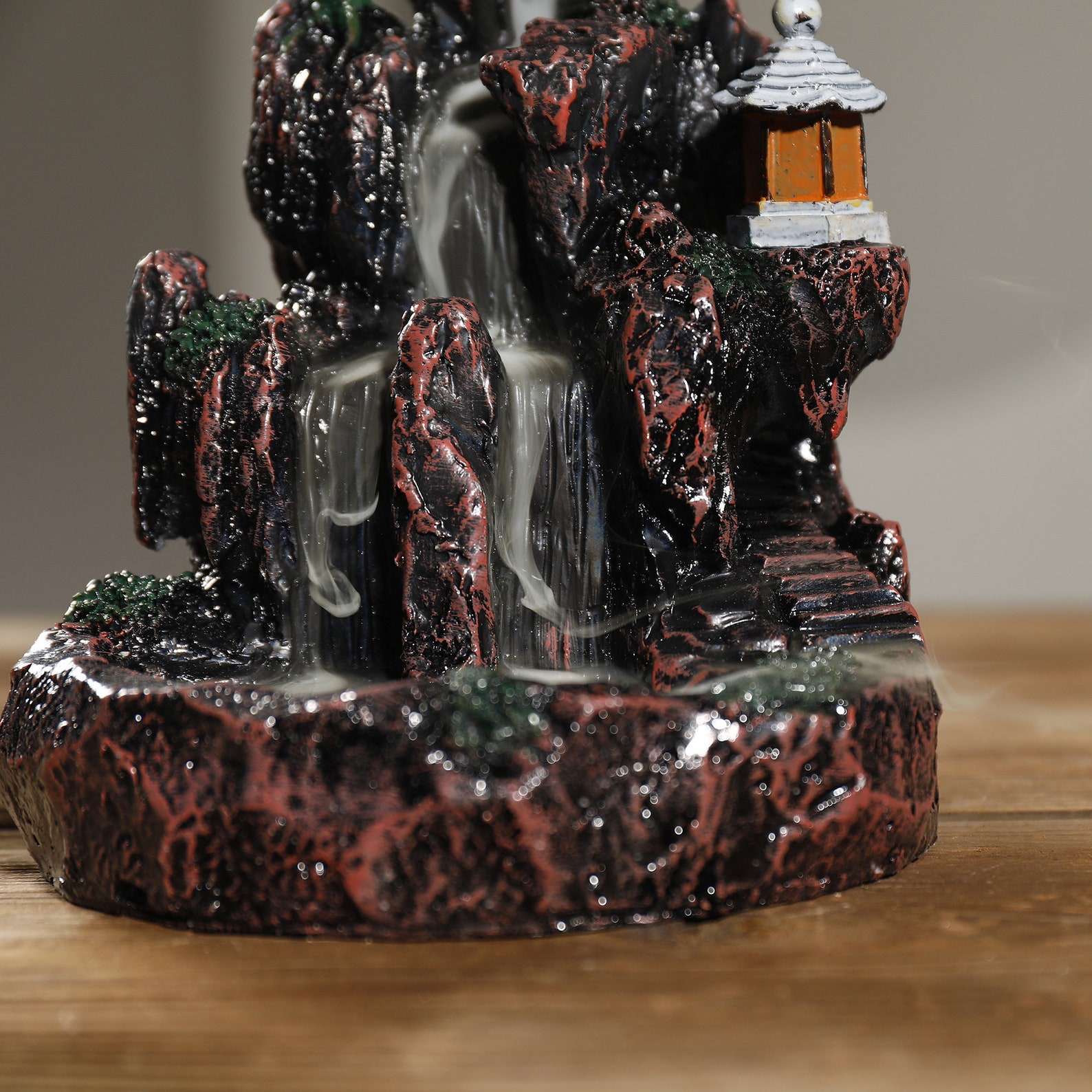 Fountain Burner Cone Incense Zen Ceramics for Handmade Etsy