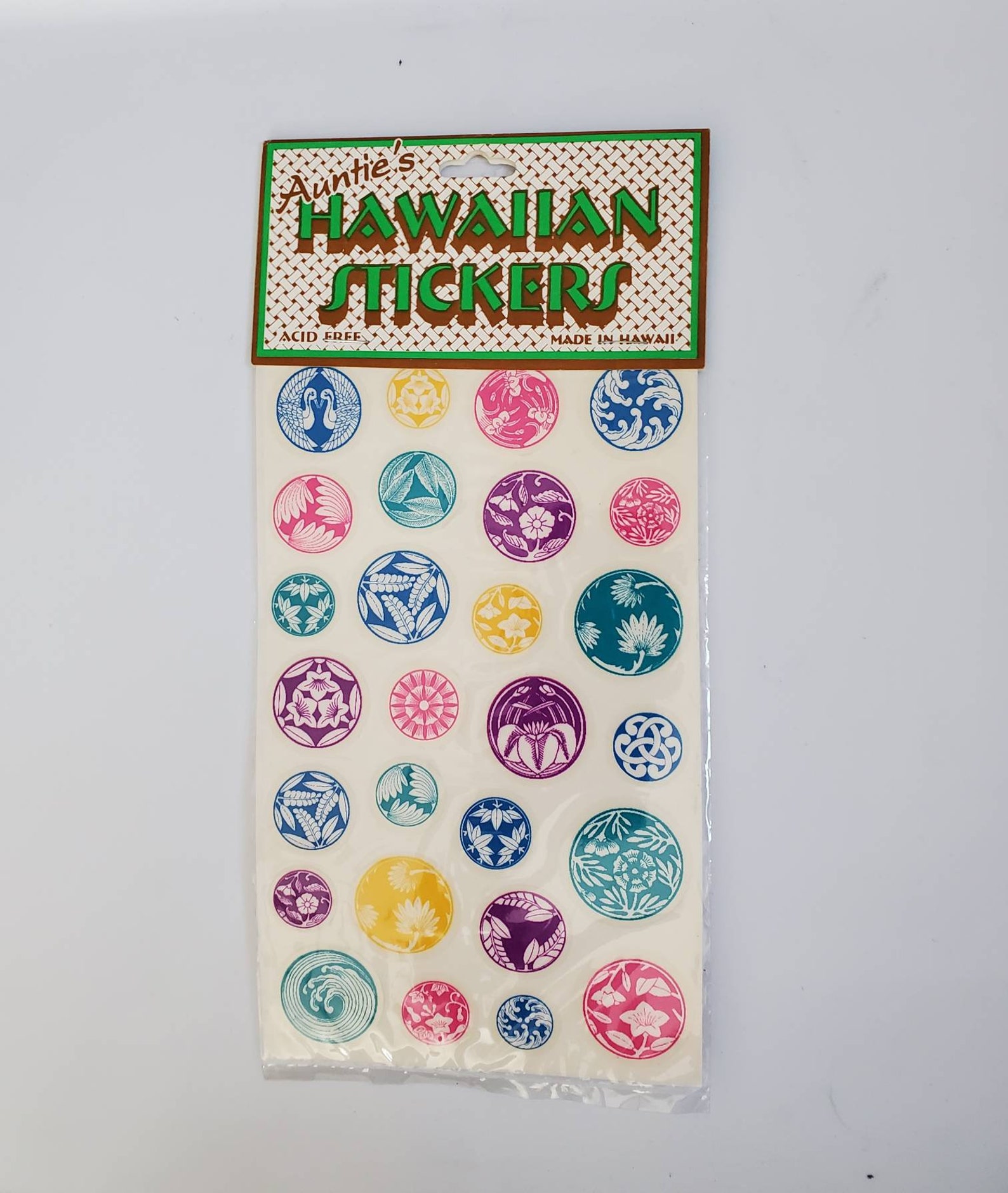 Hawaiian Stickers set of 2 packs Free Shipping Etsy