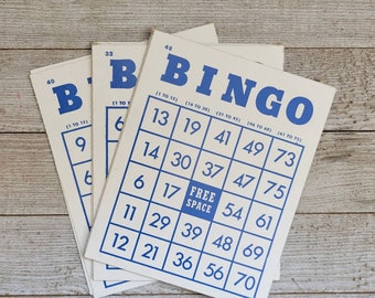 30 Avail. Wonderful Patina Scrapbooking 7 14 by 5 12 Bingo Cards Eclectic D\u00e9cor Heavy Card Oak Leaf and Acorn Logo Vintage 1040/'s