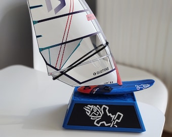 Maqueta de windsurf - Starboard Futura (2023) Duotone E_Pace SLS C05:blanco (2023) - Stand Nuevo