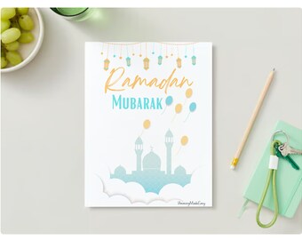 Dibujos para colorear de Ramadán para niñas