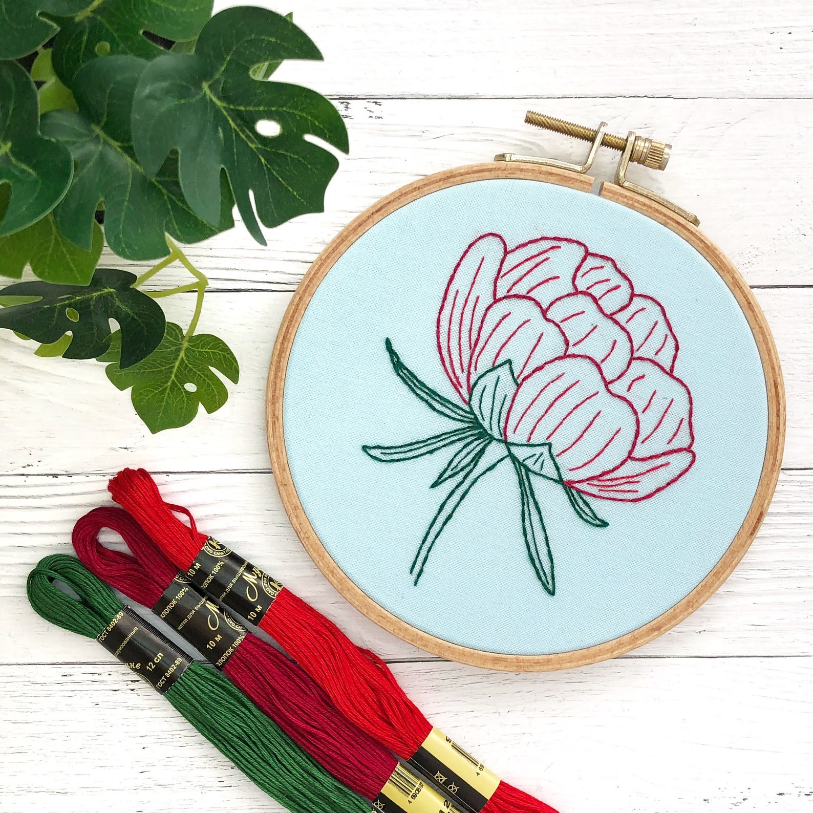 Digital embroidery pattern beginner embroidery PDF pattern Etsy