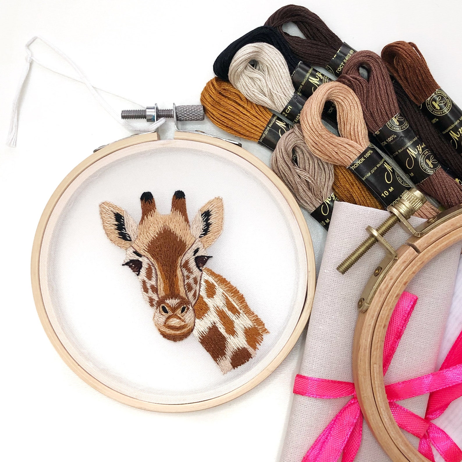 Embroidery Pattern Giraffe Embroidery Pattern Giraffe