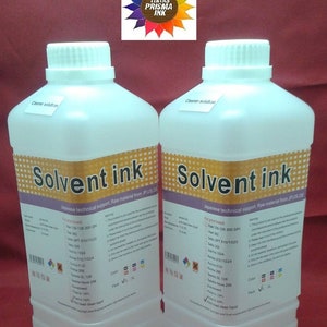 Eco Solvent Cleaner Cleaning Solution Roland Mutoh Mimaki DX2 DX3 DX4 DX5 DX6 DX7 Epson XP600 2 Liter USA Ship 2000ml