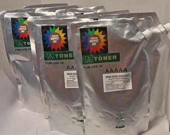 10 x 1 kg Bulk Poeder Toner Zwart Navulling Laserjet Universeel HP CANON 10 kg
