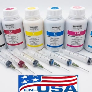 Premium Sublimation ink Compatible with Epson EcoTank L805 L1800 L8050 Artisan 1430 stylus 1400 6 x 250ml