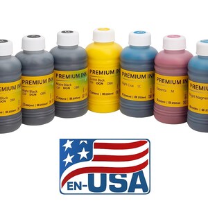 En-USA shipping 9x250 Pigment UltraChrome K3 Bulk Refill Ink for Epson Compatible Pro printers high Quality