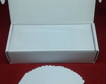 50 x CR80 30Mil White Blank PVC Plastic Cards for Photo ID card thermal printer