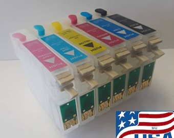 T079 79 T0791 refillable cartridge for Epson artisan 1430 empty