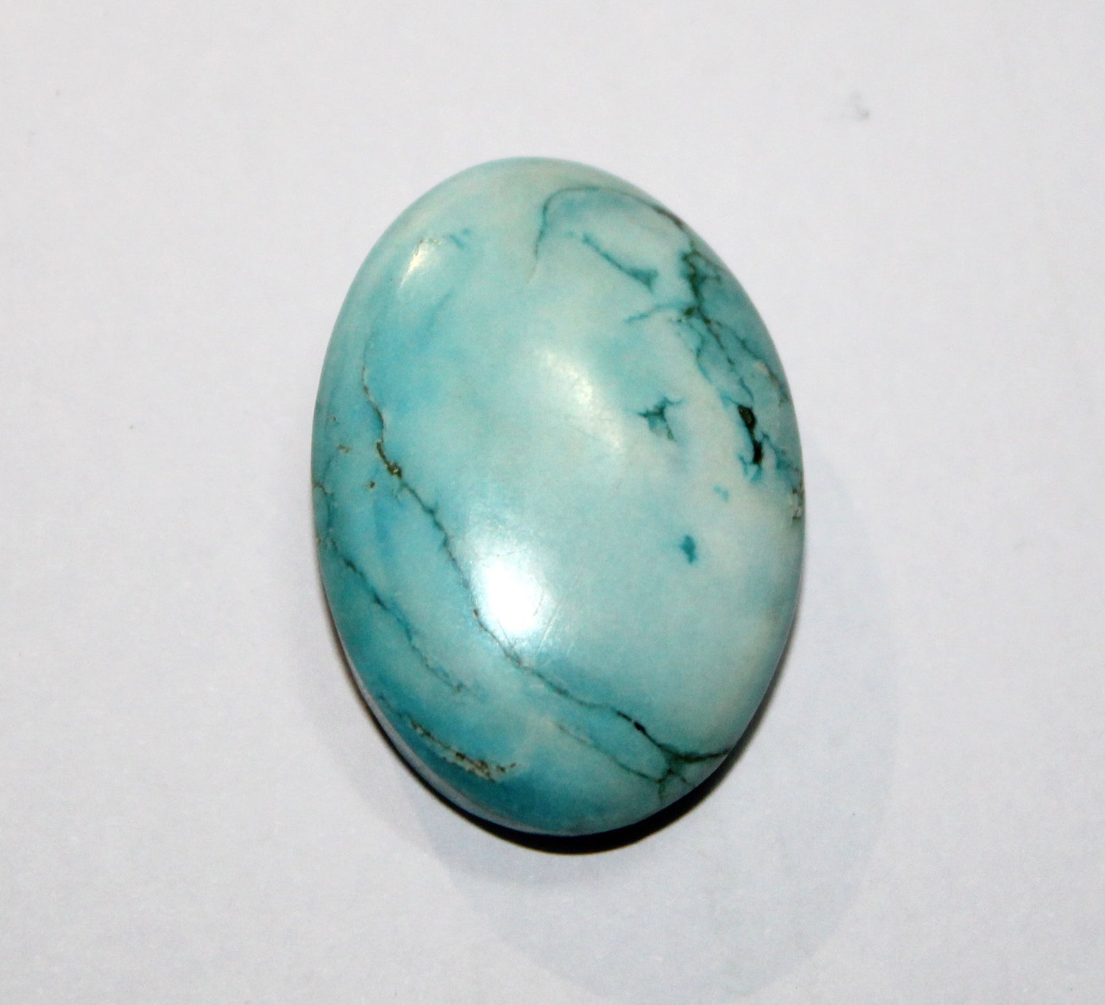 Sky Blue Turquoise stone Mexican Cabochon Sky Blue Etsy