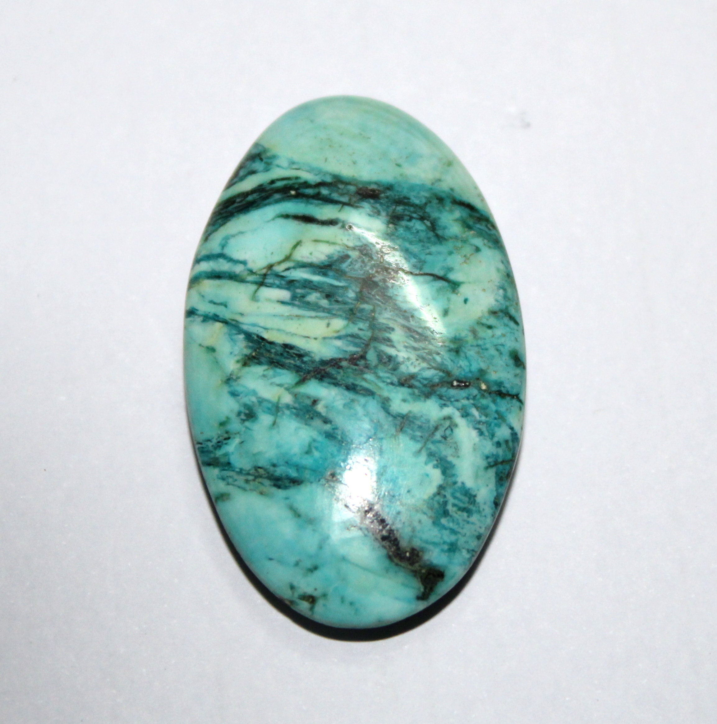 Sky Blue Turquoise stone Mexican Cabochon Sky Blue Etsy