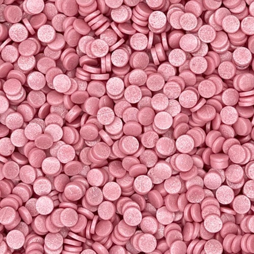 Manvscakes Rose Gold Sprinkles Sprinkle Mix Gold and Pink Etsy