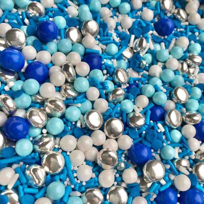 Manvscakes Sprinkles Blue sprinkles Baking Cake Etsy