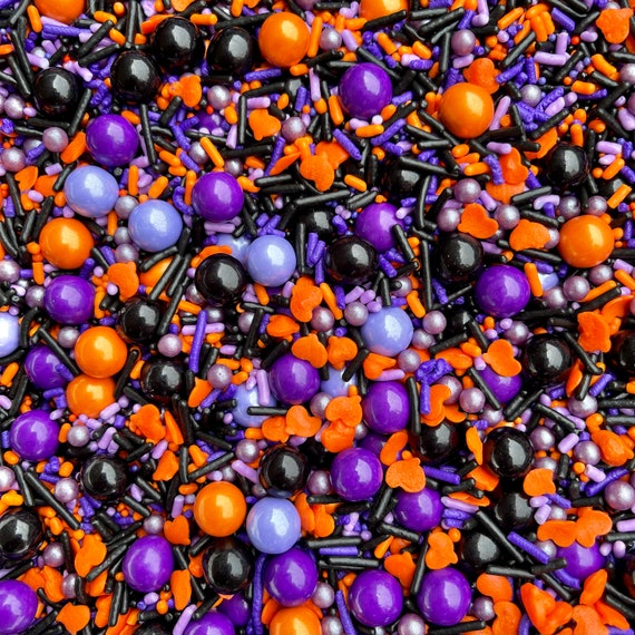 Sprinkles / Halloween sprinkles / Halloween cake / Cupcakes / Etsy