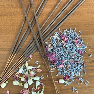Patchouli  Incense Sticks/Handmade/Home Decor/Relaxation/Meditation Incense/FREE Sample Pack Included