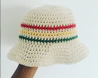 Babylon Bucket Hat PDF Crochet Pattern 
