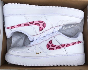 pink leopard print air force 1