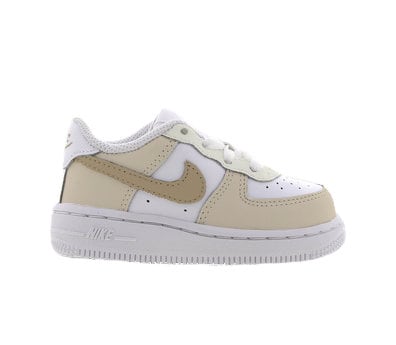 Air Force 1 Nike Custom Baby Sneakers Beige Taupe Brown New