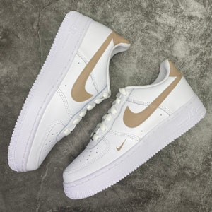 taupe nike air force ones