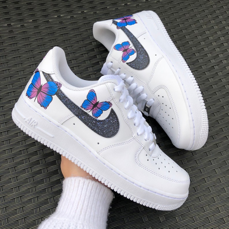 Nike air force 1 custom sneakers hand painted | Etsy