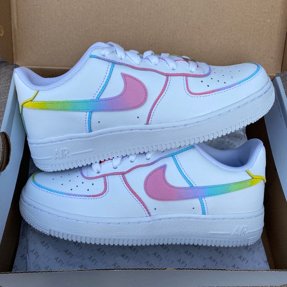 Nike Air Force 1 Butterflies Custom Sneakers NY Skyline -  Denmark