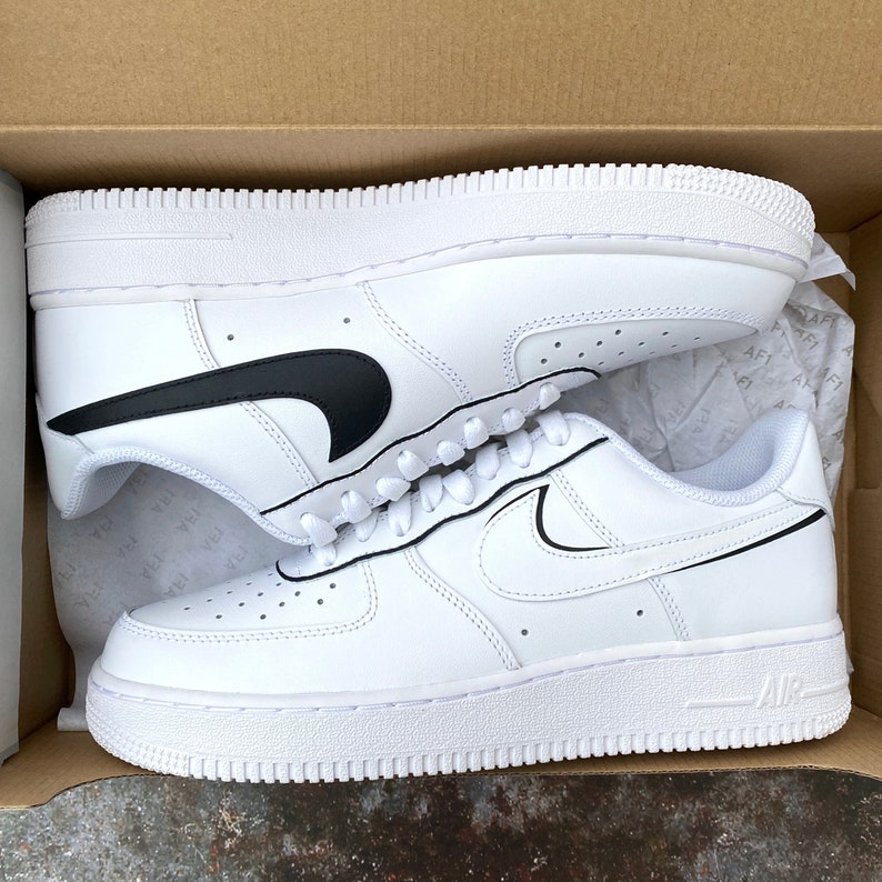Кастом Nike Air Force 1 Black