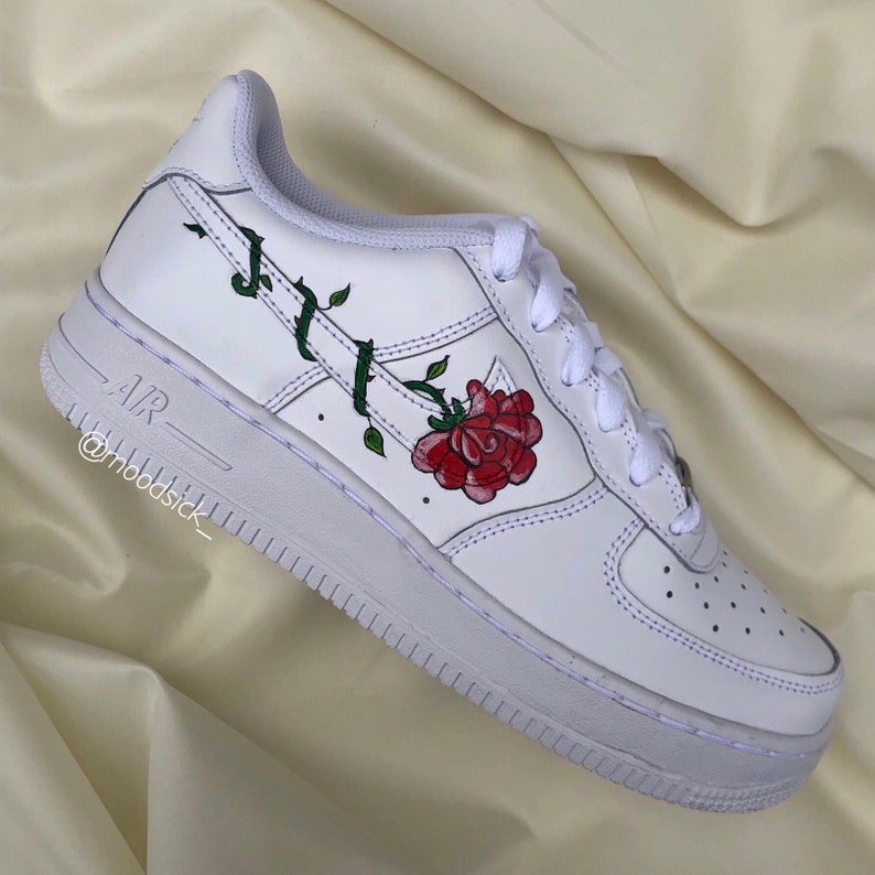 air forces with roses on them