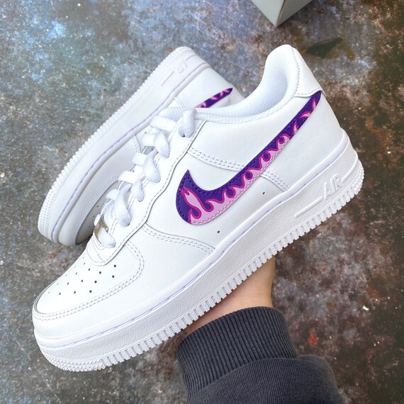 Zapatillas nike aérea 1 af1 pintado a - Etsy México