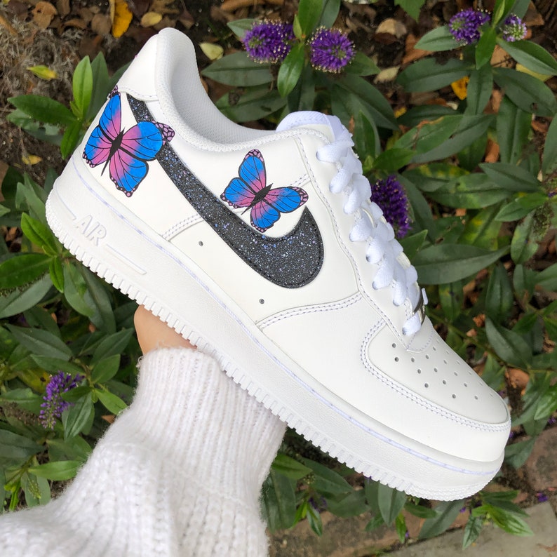 Nike air force 1 custom sneakers hand painted | Etsy