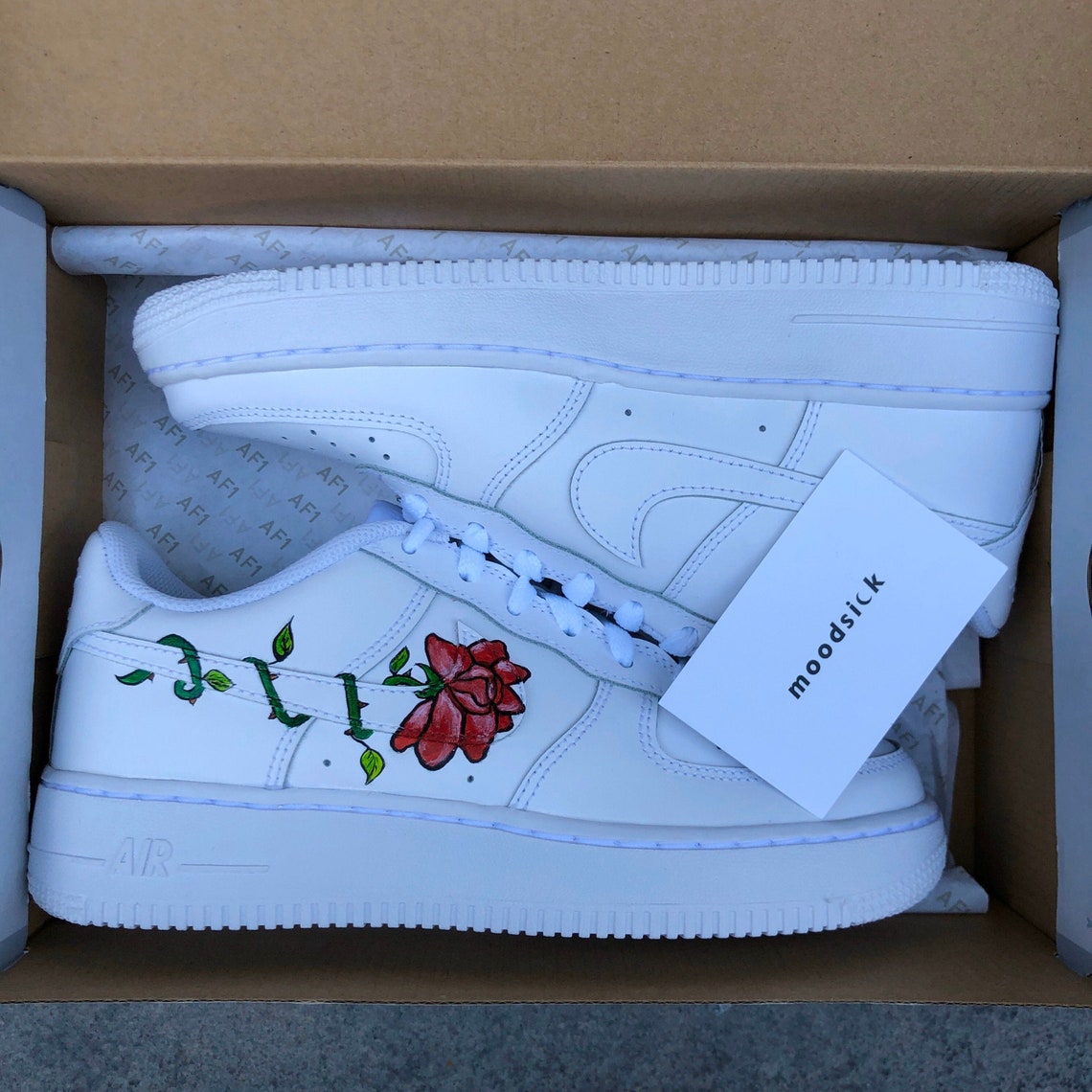 air forces with roses on them