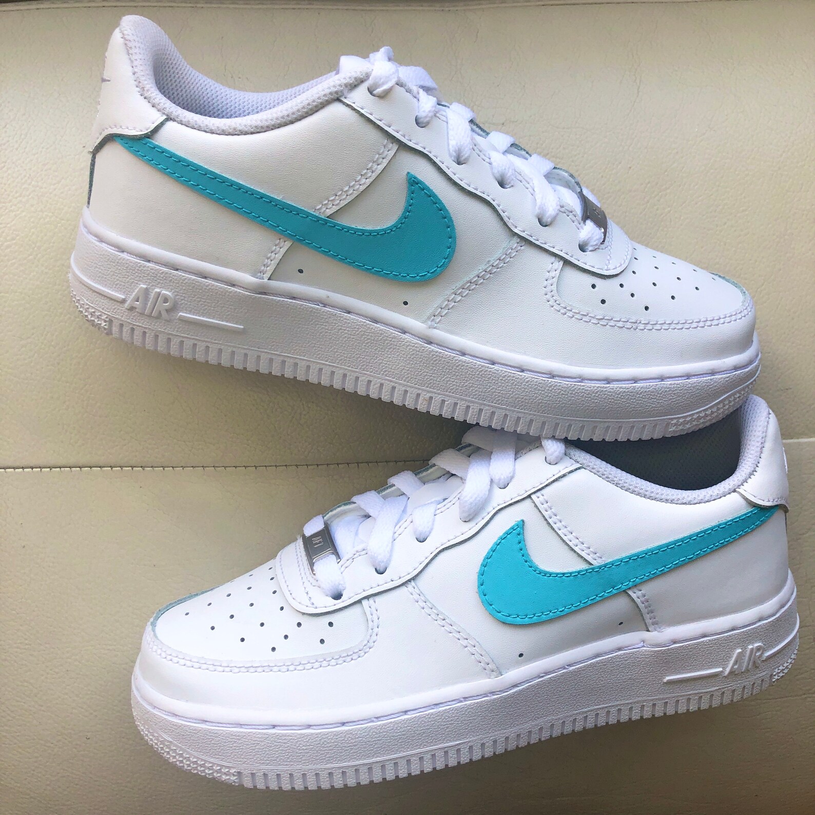 custom nike air force 1 blue
