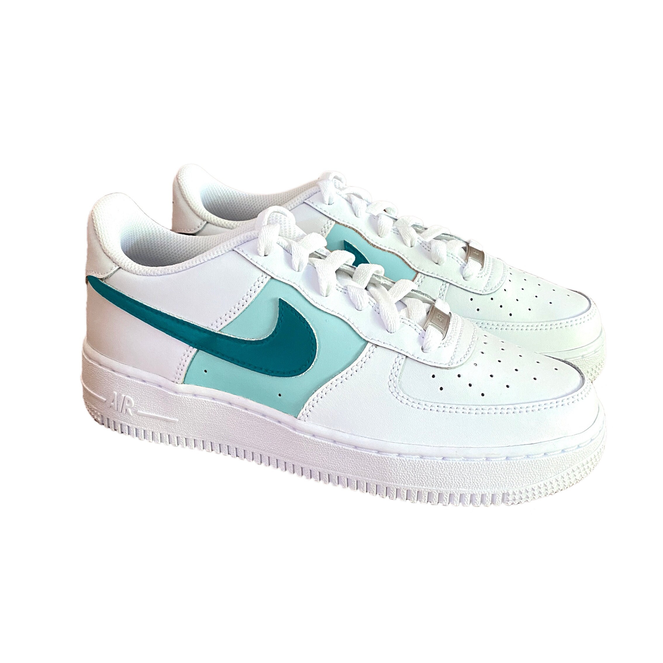 mint green tick air force 1