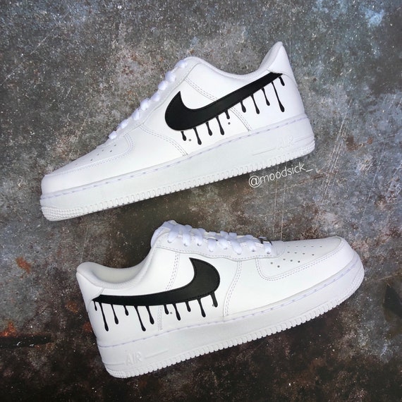 painting black air force 1