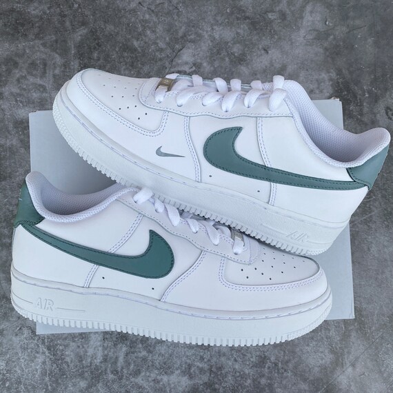 teal green air force 1