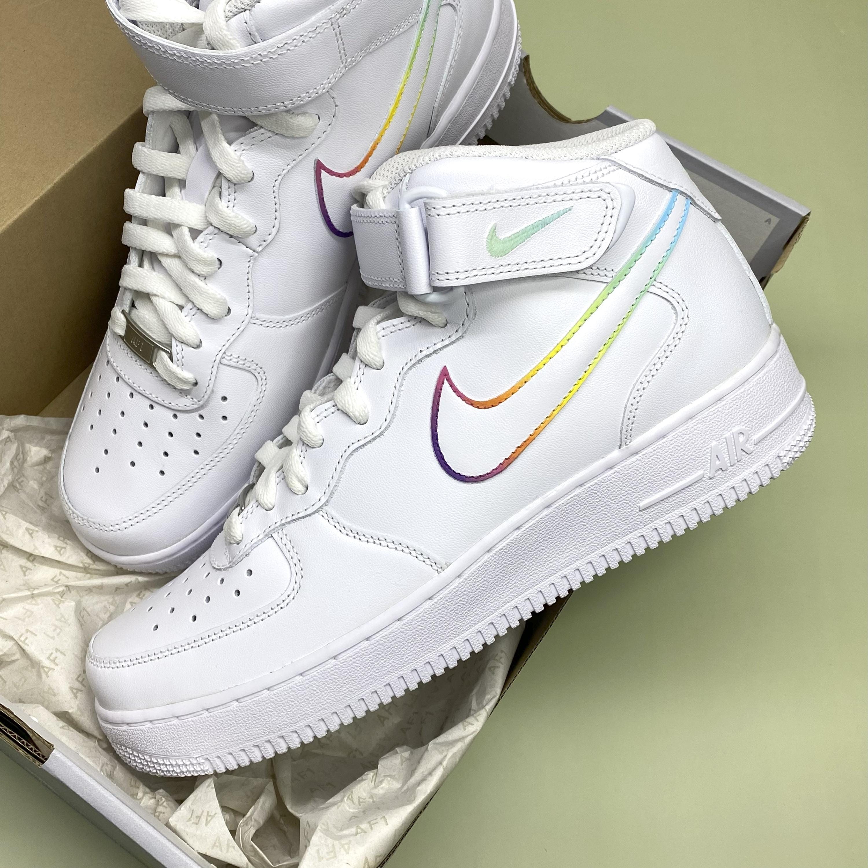 Pastel Reveal Nike Air Force Pasteles Nike Air Force Custom Pastel