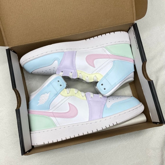 rainbow jordan 1s