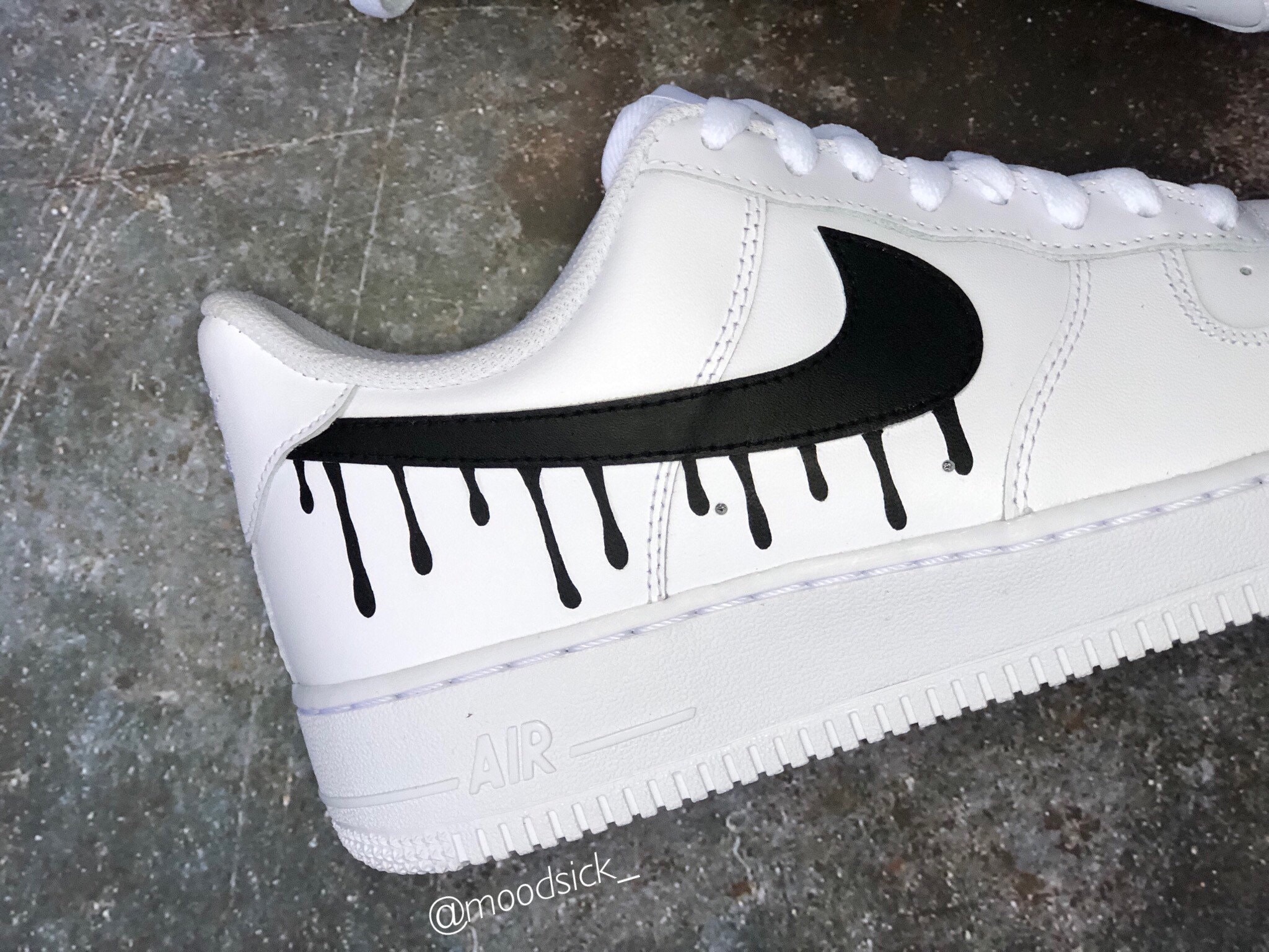Nike air force 1 zapatillas personalizadas pintadas a mano | Etsy España