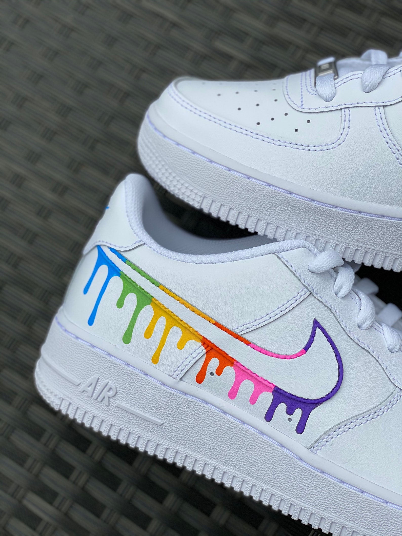 Nike Air Force 1 радужные